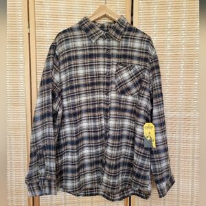 Stanley Plaid Flannel Men's Shirt NWT